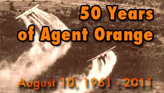 50th Anniversary of First Spraying of Agent Orange